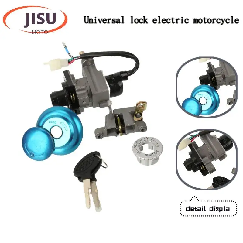 

High-Quality Ignition Switch Key for Motorcycle Accessories – Suitable for 50-150cc Bike Locking
