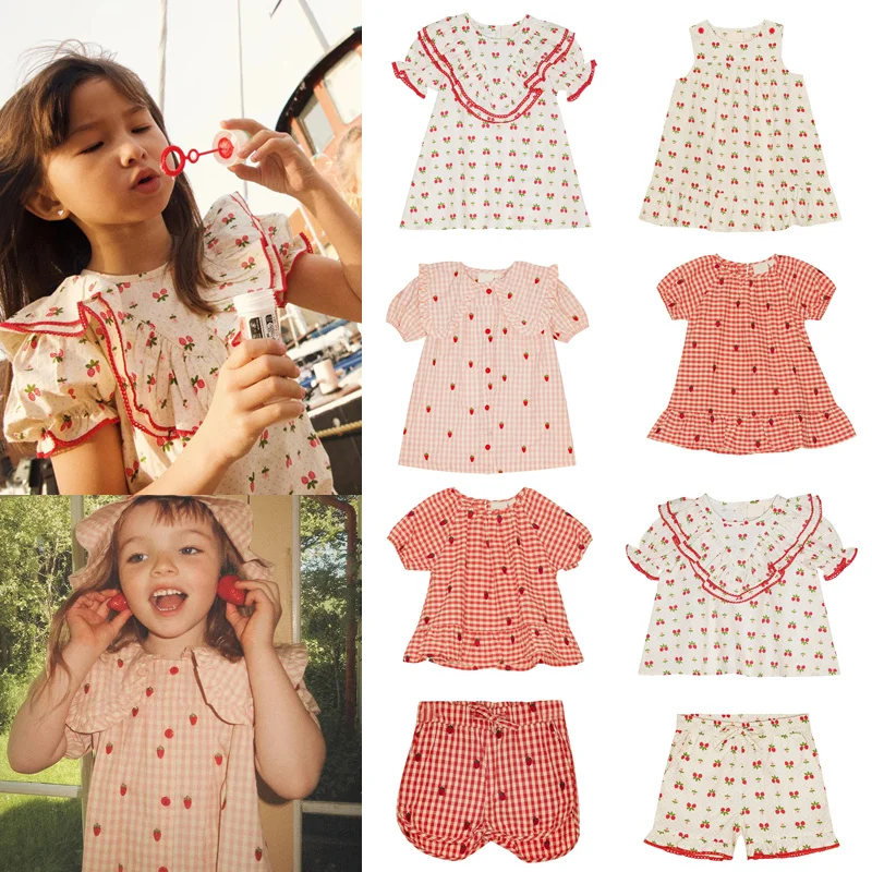 

Детские комплекты: Новинка! Летний повседневный костюм для девочек в стиле кантри — блузка с принтом и оборками, шорты. Детская одежда.