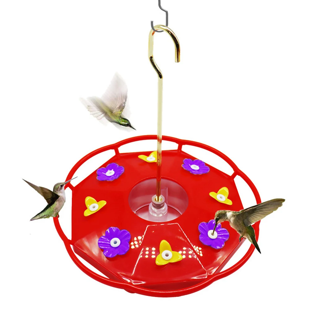 

Hummingbird Feeder Outdoor Bird Feeder Flowers Durable Plastic Bird Feeding Parts Replacement Outdoor Pet Supplies