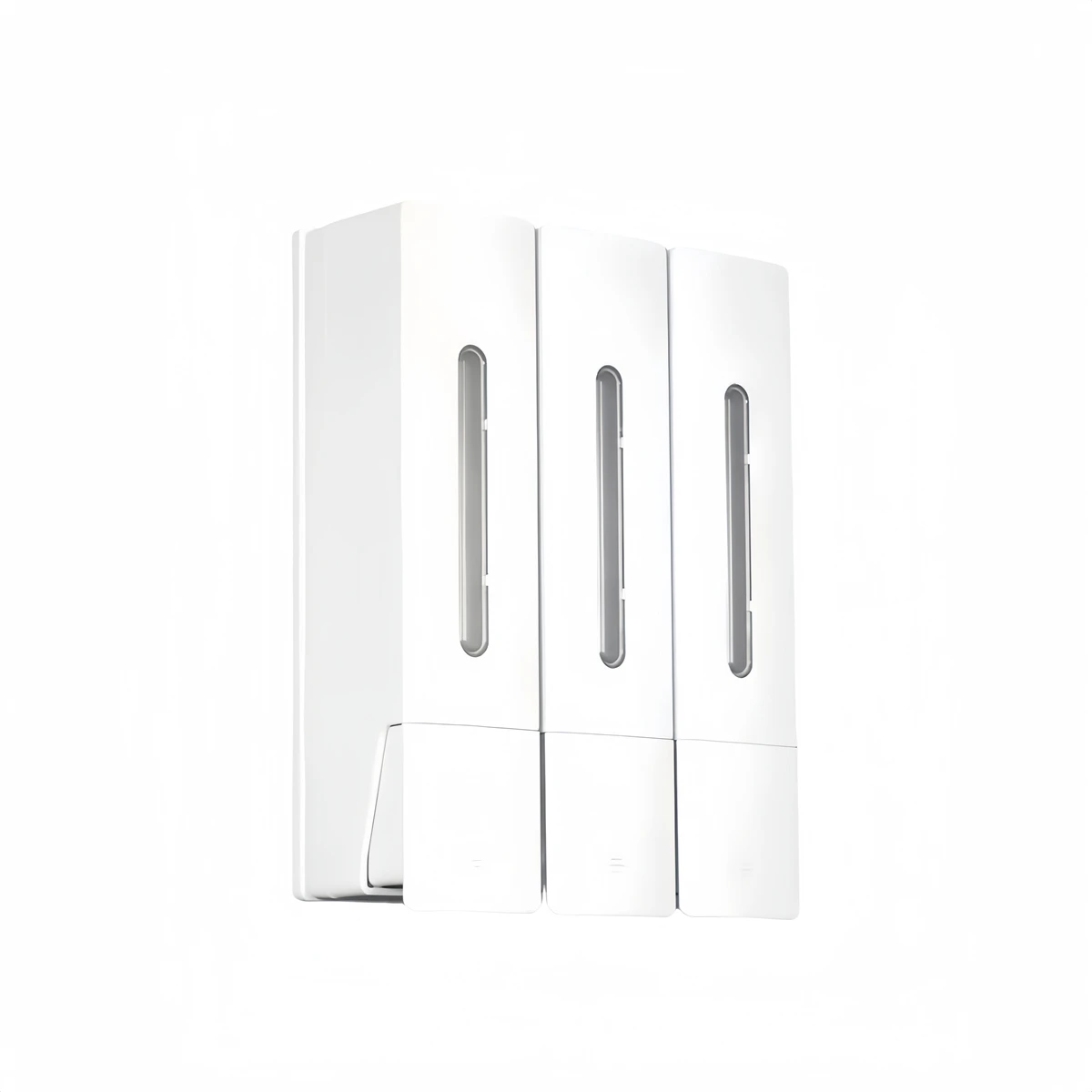 Bathroom Organization Bathroom Dispenser 265x135x65mm Easy Installation Method Upgraded Anti-slip Button Public Place Use