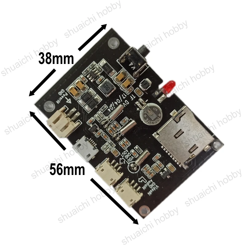 1Set DC 5-15V 720P Video Recording Module MJPEG Compression Format NTSC/PAL Optional for RC FPV Drone Aerial Photography Parts