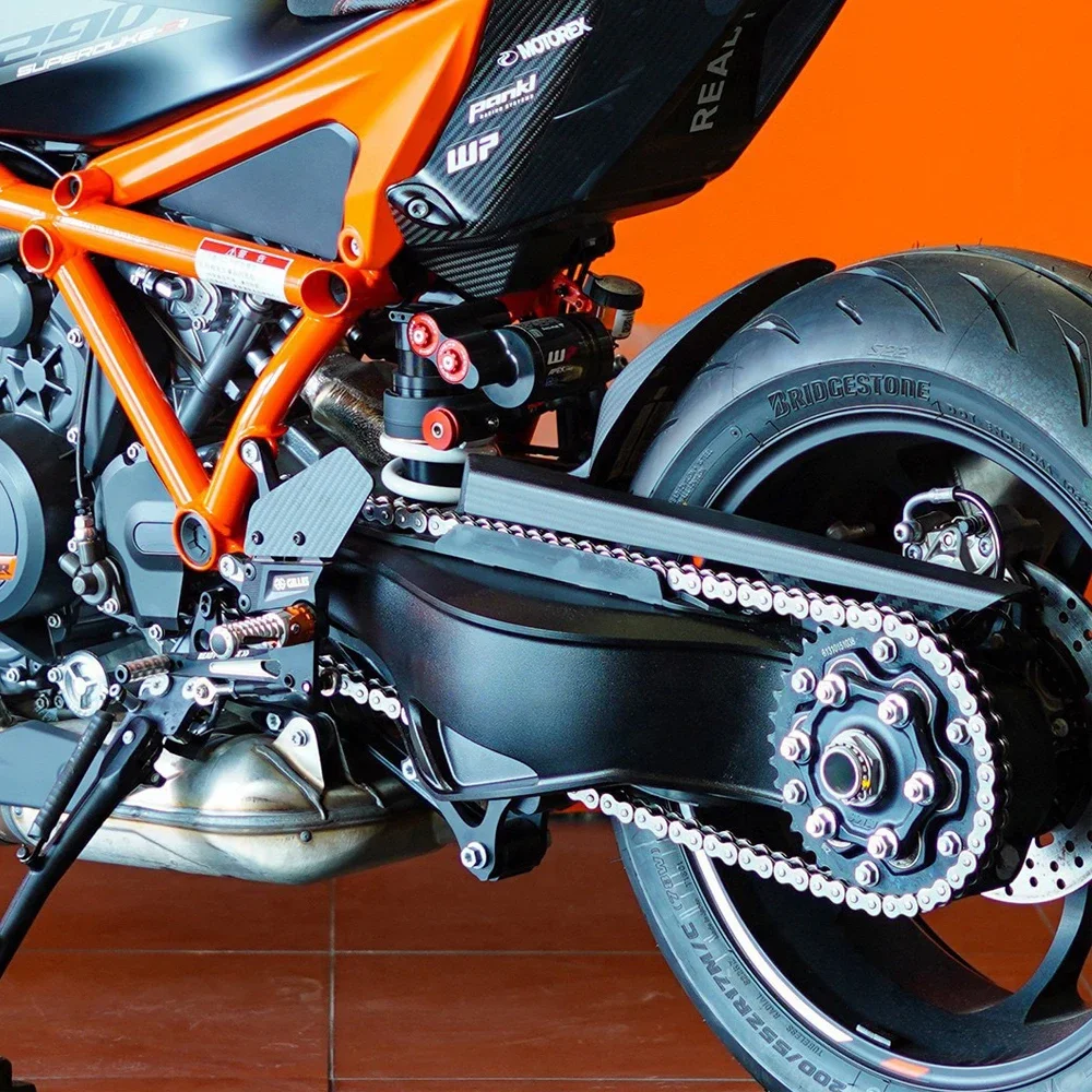For KTM 1290 Super Duke R 2014 - 2017 2018 2019 GT 2016 - 2024 100% Carbon Fibre Swingarm Cover Fairing Motorcycle Accessories