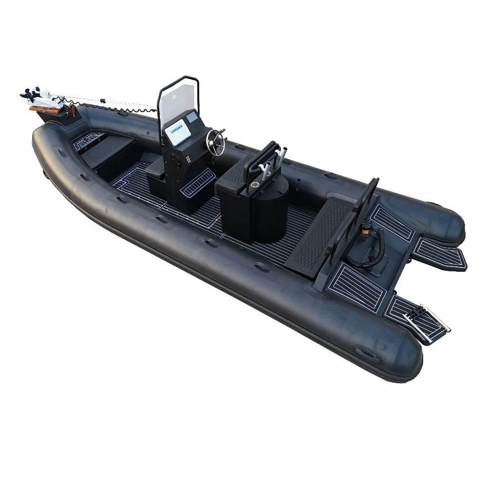 Factory Price High Speed Rib Boat with Outboard Motor Jet Boat Engine