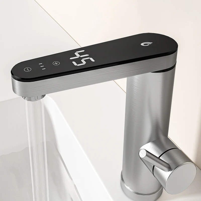 304 Stainless Steel Instantaneous Kitchen and Bathroom Electric Faucet Water Heater