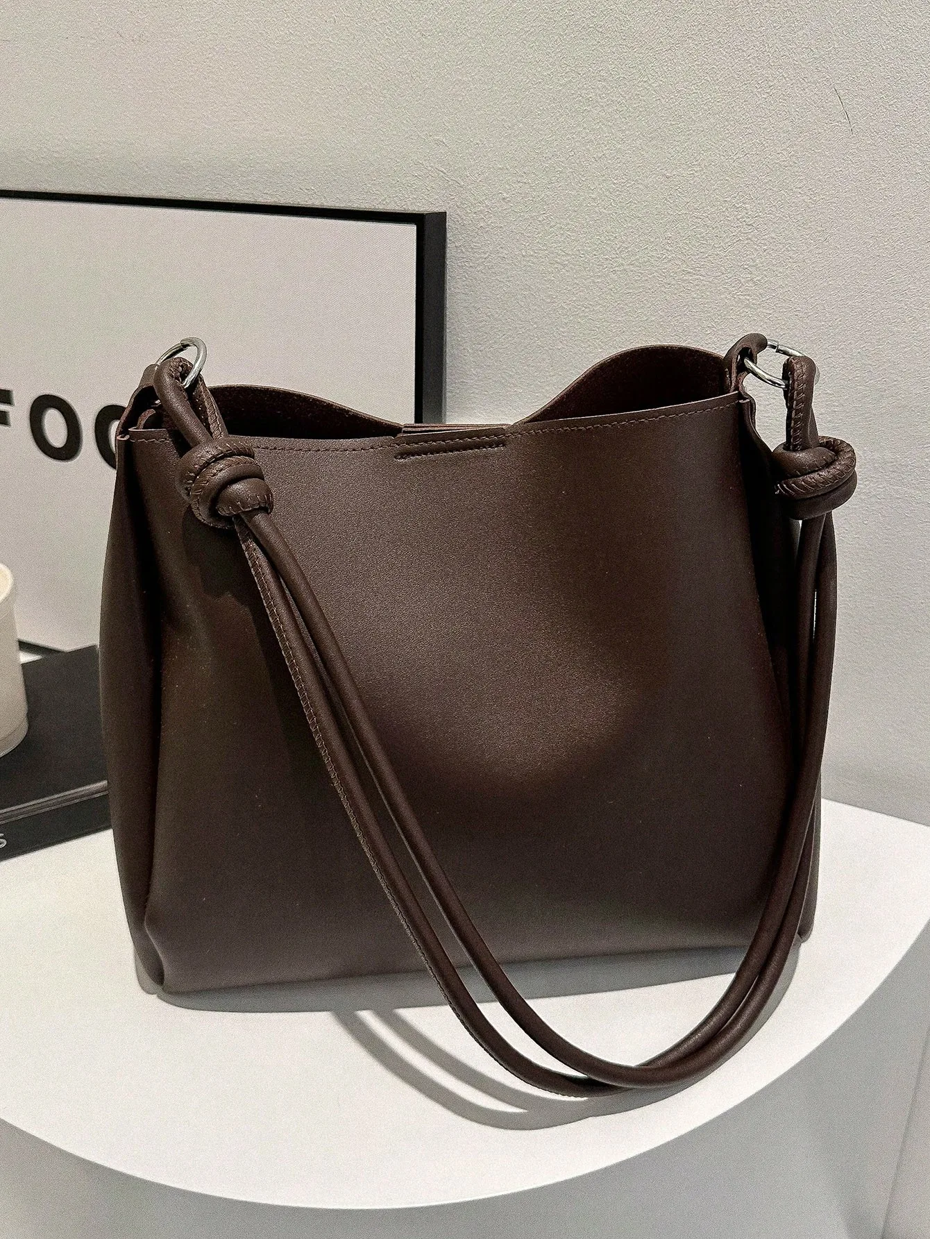 

Luxury New PU Leather Fashion Design High-End Tote Bag
