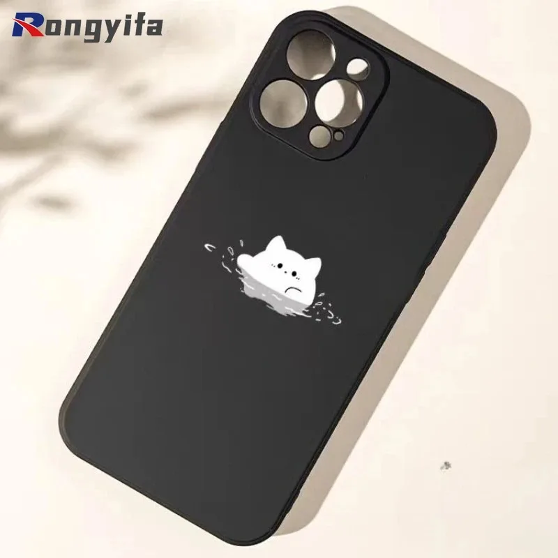 لهواوي Y9A Y9 Y7 Y6 Prime Pro 2019 2018 Y7P Y6P Y6S 2020 P الذكية Z Plus 5G 4G جراب هاتف زوجين القط لطيف لينة غطاء