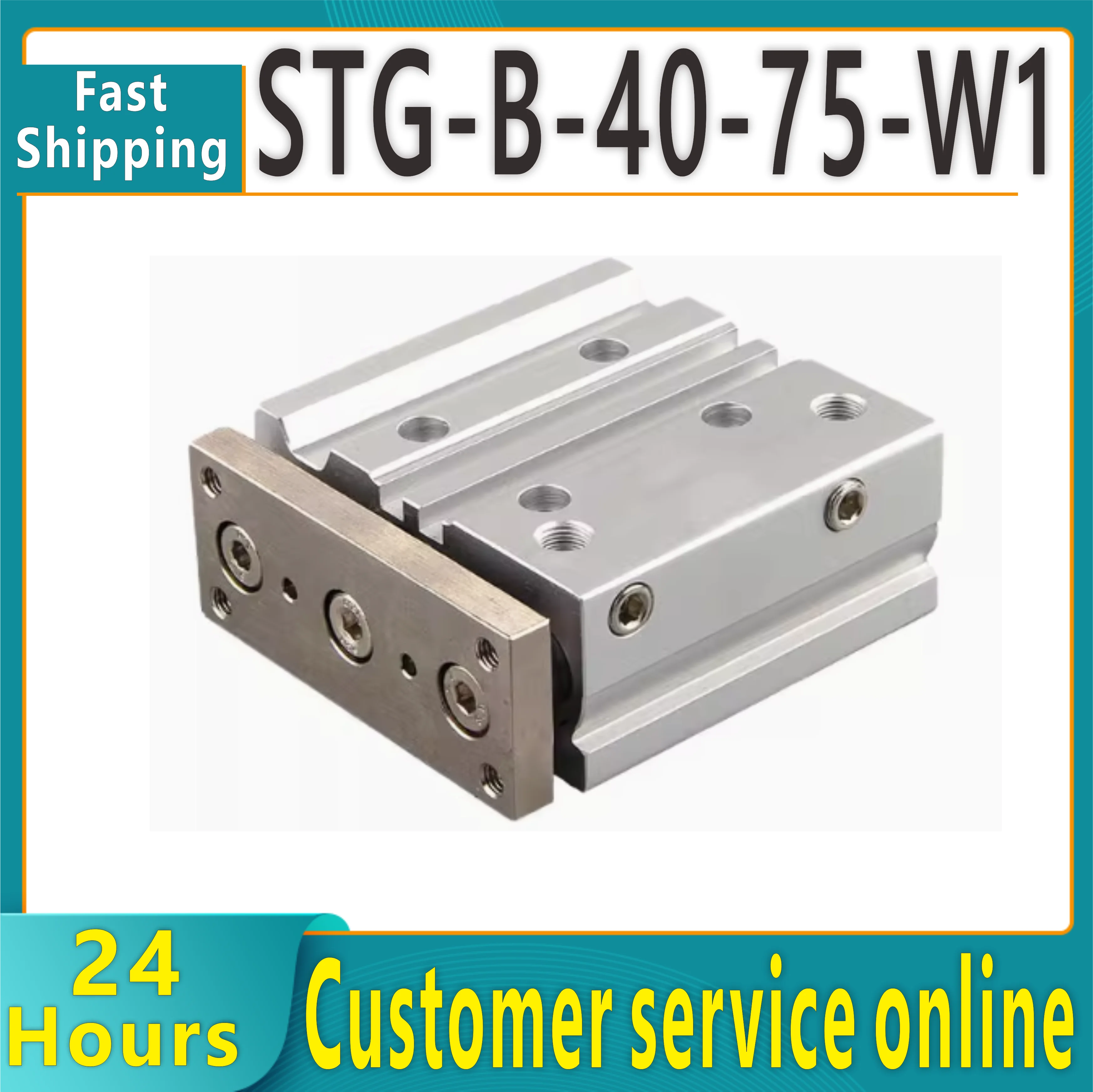 Brand new original cylinder with guide rod STG-B-40-75-W1 STG-B-40-100-W1 STG-B-40-125-W1 STG-B-40-150-W1 STG-B-40-175-W1 STG-B-