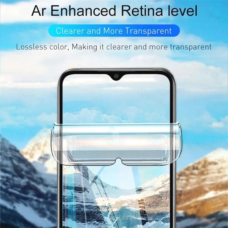 For Reno 8T 8 7 6 5 4 Pro Lite 4 5 F Hydrogel Film Full Cover Screen Protector For Reno8 T 4G Protective Film