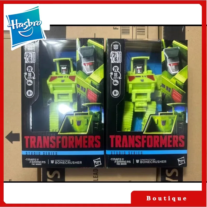 

In stock Hasbro Transformers toys Studio Series SS86 Deluxe Bonecrusher Action Figure Robot Toy Collection Gift Hobbies
