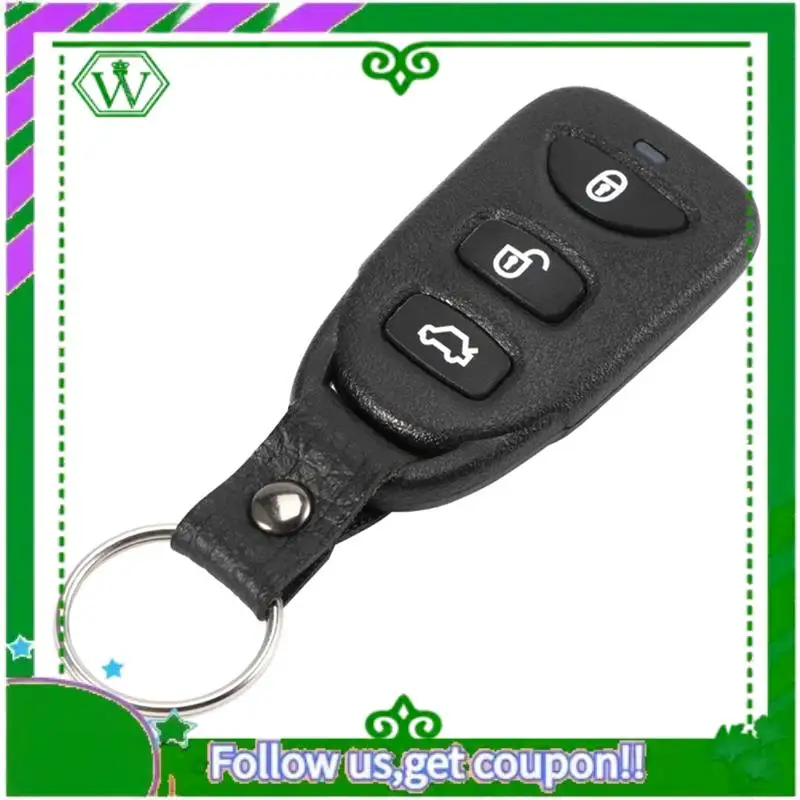 AC34-รถล็อคประตูรีโมทคอนโทรล Keyless Entry ระบบล็อคชุด 4 ประตูล็อค Actuator Universal 12V เปลี่ยนชิ้นส่วน