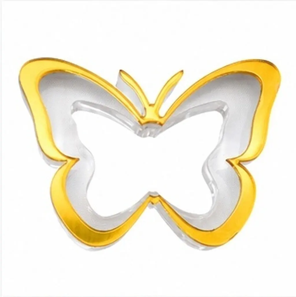Delicate Butterfly Napkin Rings Elegant Table Centerpiece Fine Workmanship Thanksgiving Graduation Celebration Supplies