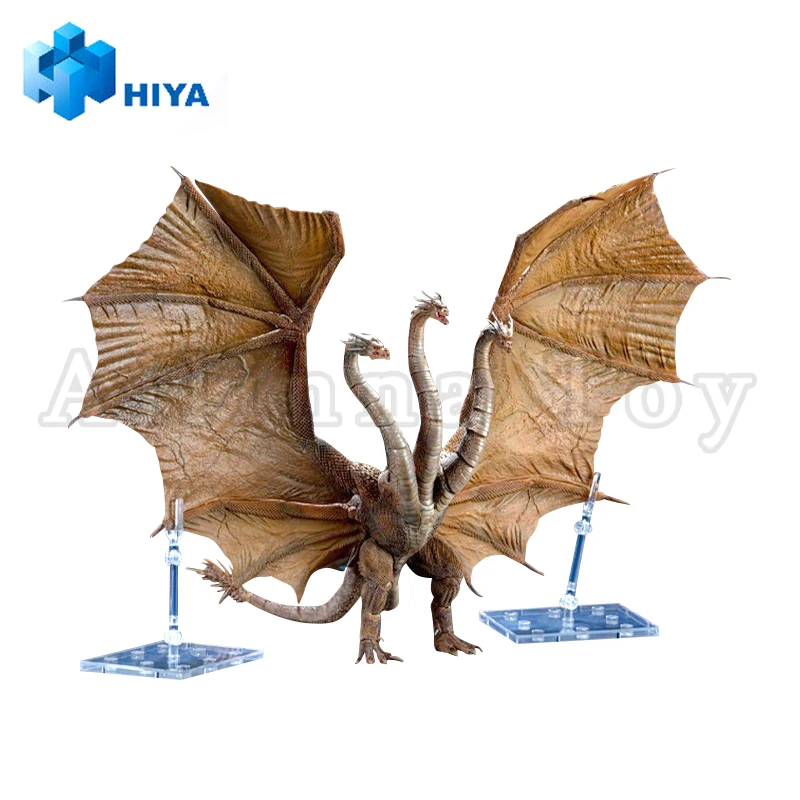 HIYA 14inch Action Figure Exquisite Basic Series Godzilla King of the Monsters King Ghidorah  Anime For Free Shipping