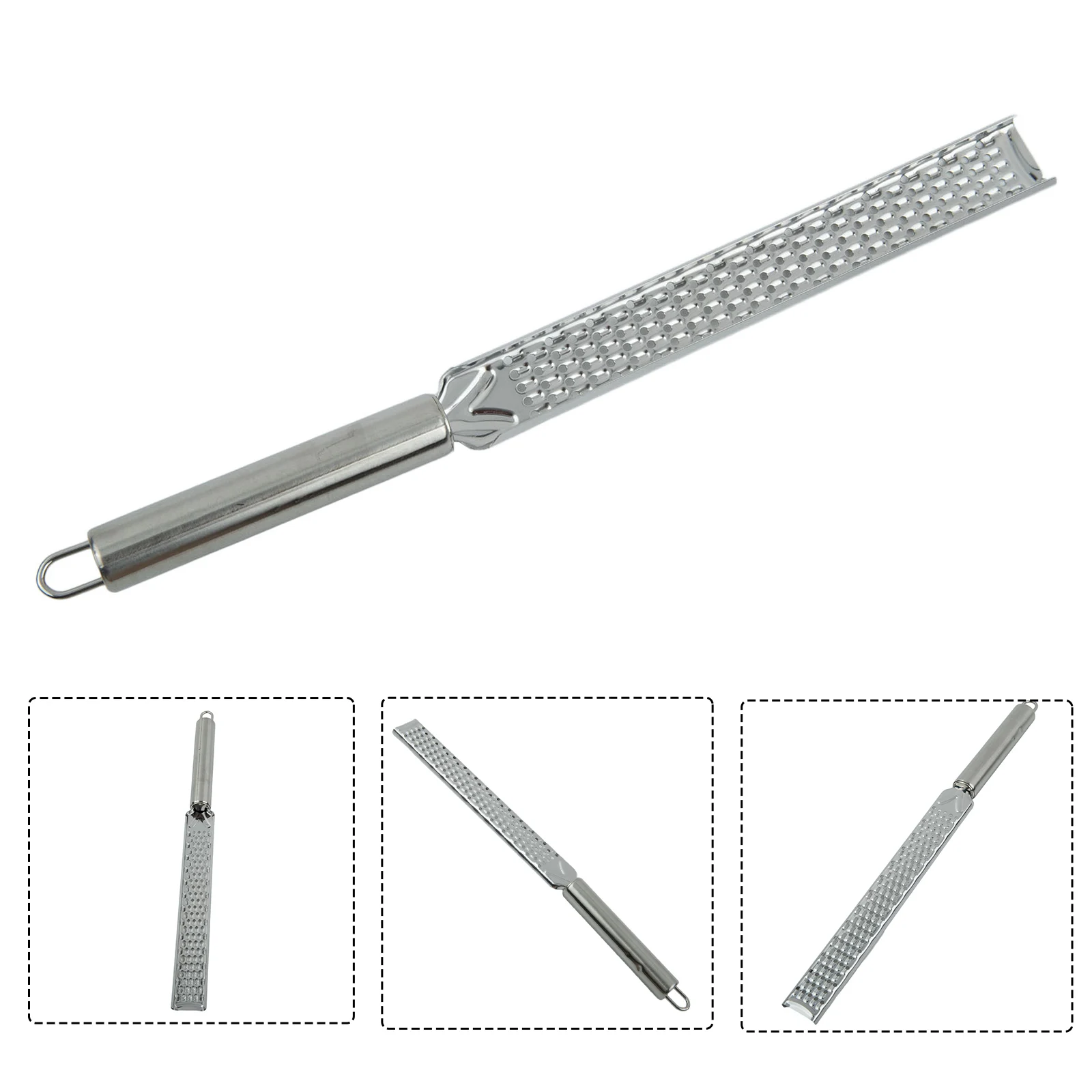 Tool Long Grater Grater Kitchen Gadgets Kitchen Grater Lemon Stainless Steel 20cm 32 X 2.5cm Gadgets High Quality