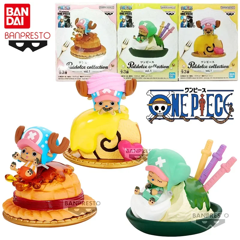 

Bandai Genuine Banpresto ONE PIECE Anime Figure Paldolce Collection Tony Tony Chopper Action Toys Kids Gift Collectible Model