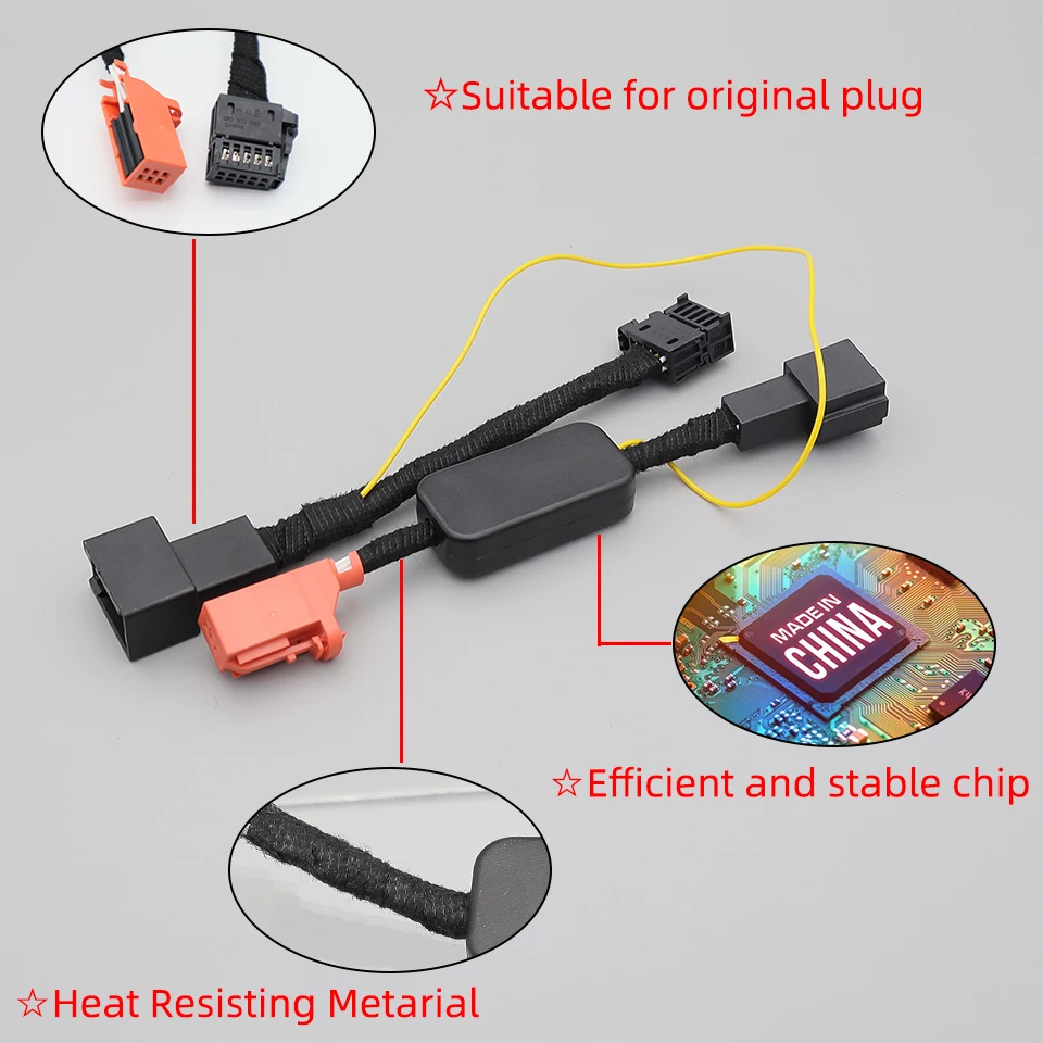 Automatically Stop Start System Off Closer For Audi A7 2013-2018 Canceller Eliminator Device Adaptor Plug Cable Sockets Module