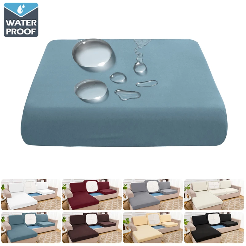 Elastischer massiver Winkel Sofa Sitz bezug elastischer Sofa kissen bezug Sofa bezug l-förmiger gerillter Polyester Armlehnen sitz bezug