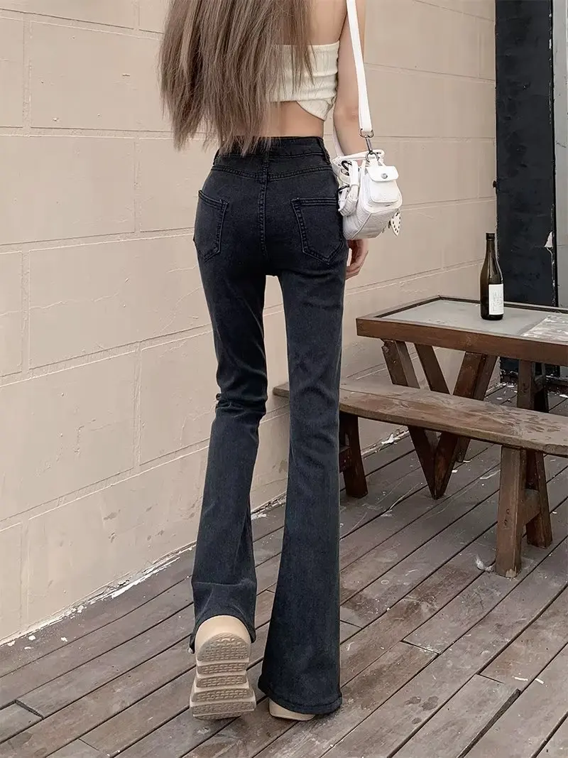 Y2K Style Jeans Women's New Niche Jeans with Casual High-Waisted Pants Fashion Stretch Design Jeans