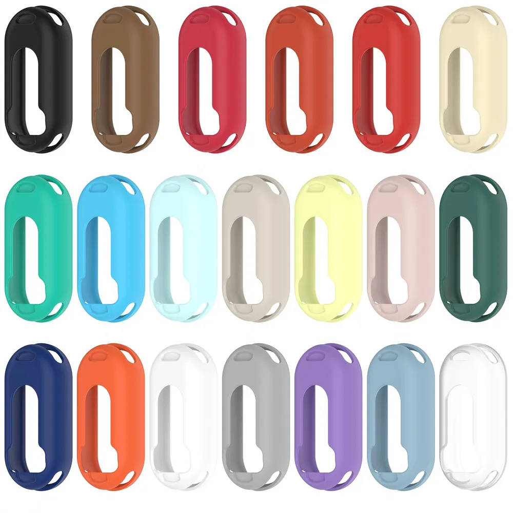 Xiaomi Mi Band 8 9 10용 실리콘 케이스 커버 Xiaomi Band 8NFC 9NFC 10NFC 9Ceramic Edition 10Cer용 소프트 보호 범퍼 케이스