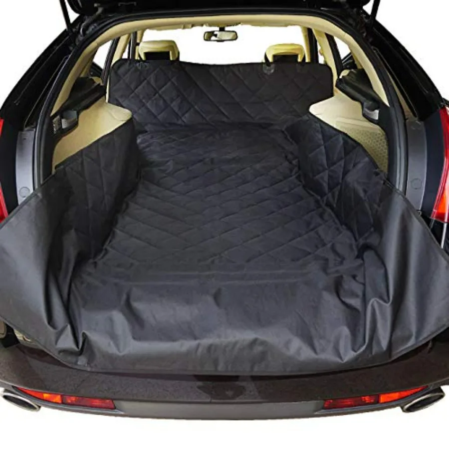 

Pet Cargo Liner Cover for Dogs SUV Cars Waterproof Non-Slip Universal Fit with Bumper Flap Extra Large