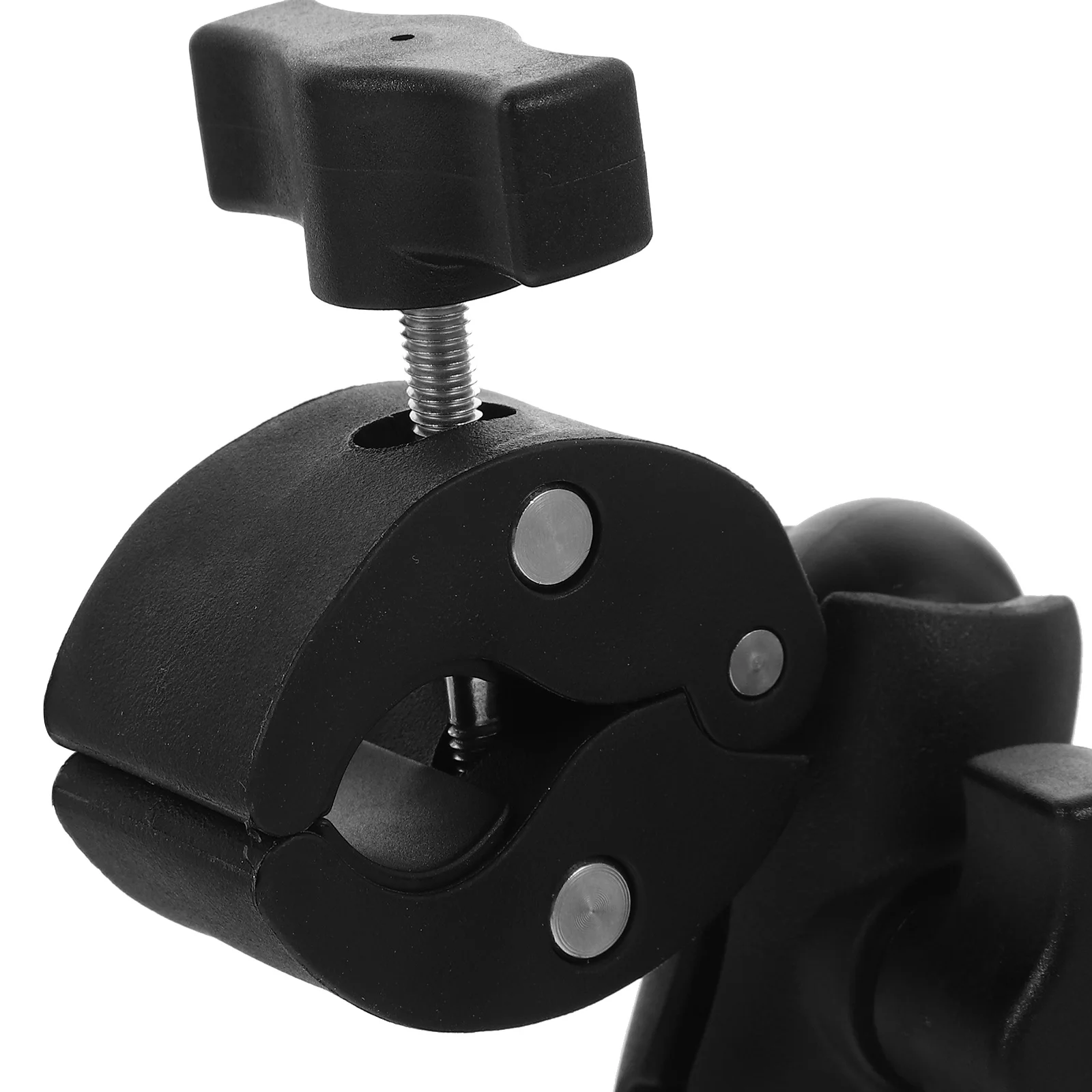 

Dual Clamp Motorcycle Camera Mount Holder 360° Ball Head Rotation Easy Install Sturdy Durable Lightweight Portable Motorcycle