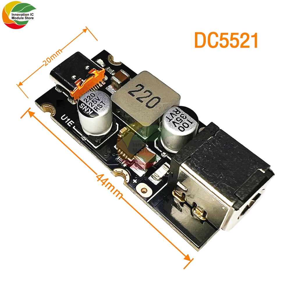 65W 8 ~ 30V DC a USB tipo C PD 3.1 QC3 modulo di alimentazione Step-Down a ricarica rapida adattatore di ricarica rapida per telefono cellulare