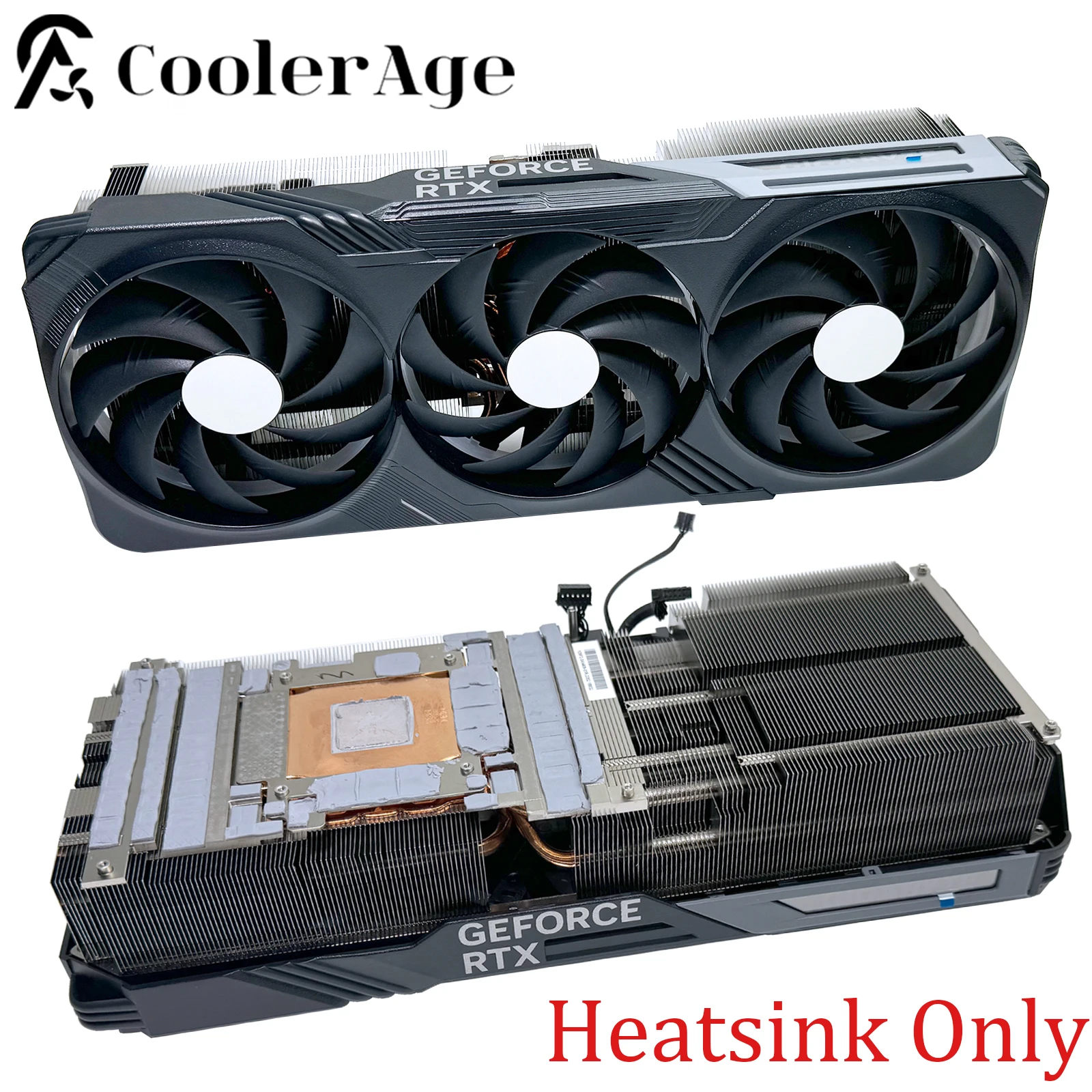 

For Gigabyte GeForce RTX 4090 Gaming OC Vidoe Card Heatsink Original RTX4090 Graphics Card Replacement Heat Sink