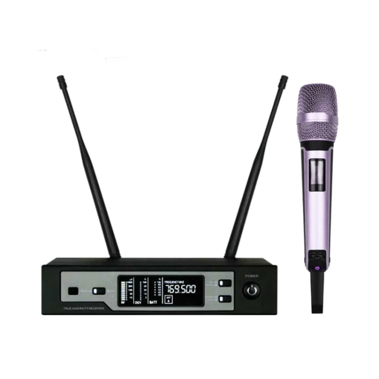 

AS-9100 100 Meters Uhf Drahtloses Mikrofon Vocal Microphone Wireless Professionnel