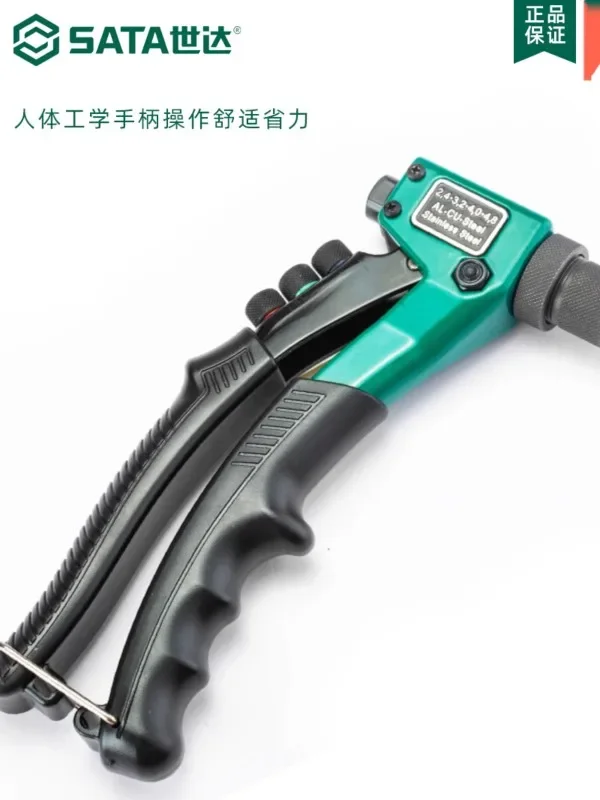 برشام، سحب الغطاء، برشام سحب يدوي، متعدد الوظائف بمقبض مزدوج أساسي سحب برشام g-un، مسدس Liuding 1 قطعة #3