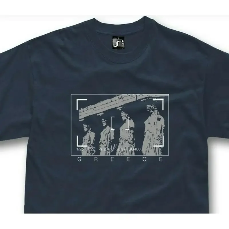 Greece t shirt Athens Kariatides Caryatid photographer Hellas Acropolis