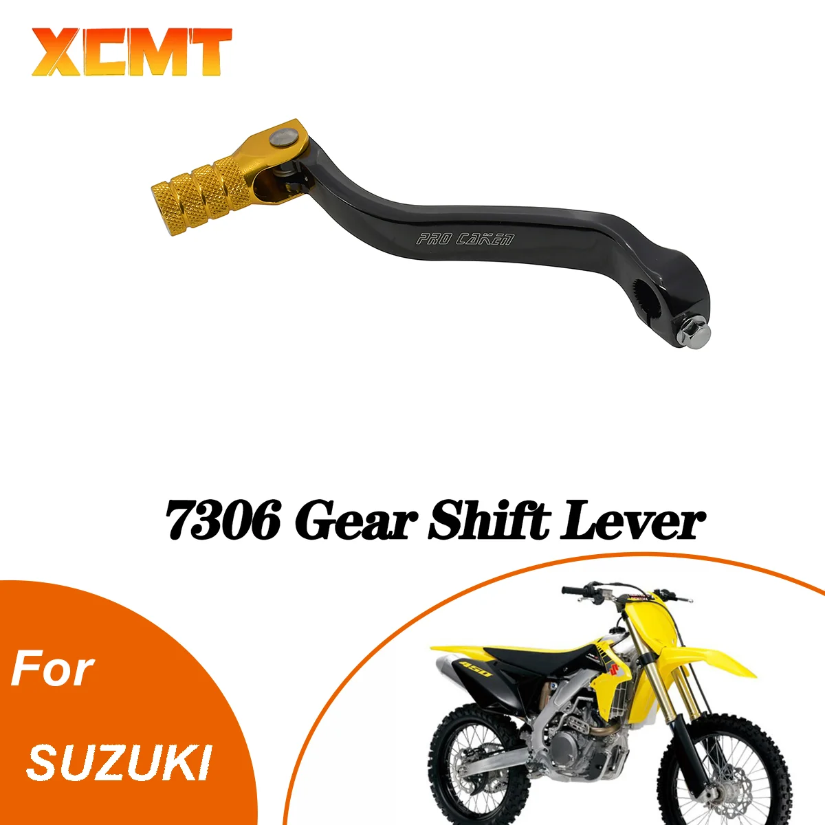 

Motorcycle CNC 7075 Aluminum Folding Gear Shift Shifter Lever For Suzuki RMZ250 RMZ450 RMZ250 Z450 DR Z400S 400SM 400E 2008-2019