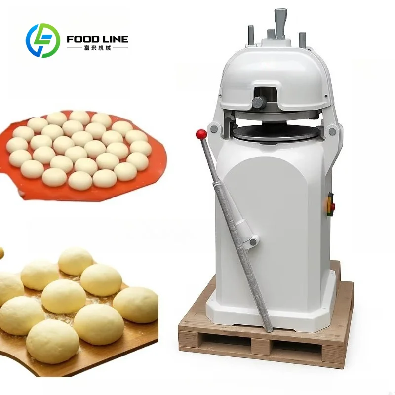 Compact Pizza Dough Divider Cutter Rounder Machine Space‑Saving Unit for Small Commercial Bakeries Customized