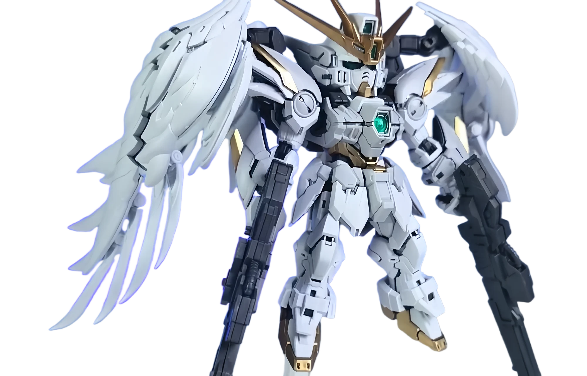 Zestaw Modelarski Robot MGSD GL xxxg-00ysw Wing Snow White Prelude, Części do Montażu, Robot Natryskowy, Zabawki