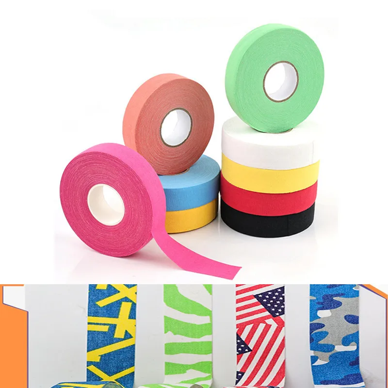 

Breathable Ice Hockey Tape, Nonslip Boxing Support, Muscle Pain, Gym Fitness, Athletic Bandages, Ice Skating Accessories, 2.5cm