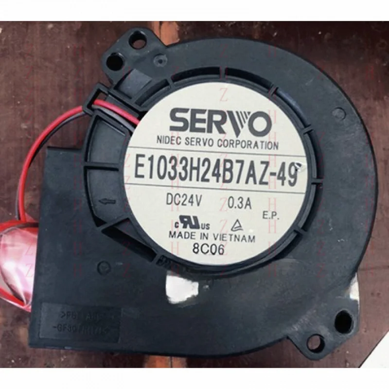 

XXZ для 1 шт. вентилятора турбоохлаждения. E1033H24B7AZ-49 24 В 0,3 А 9733