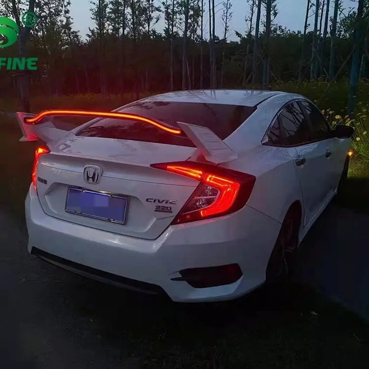 

1 Set LED Tail Lights for Honda Civic 2019 2020 Taillights Rear Lights with Brake Reversing Driving Fog Lamp Turn Signal Lamp