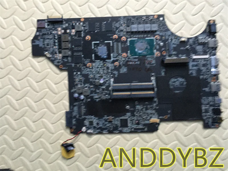 

Для MSI GP72 GP62 GL62M 7REX GE62VR GE72VR GL72VR Материнская плата MS-16J91 MS-179B1 С процессором I7-7700HQ GTX1050M тест ОК