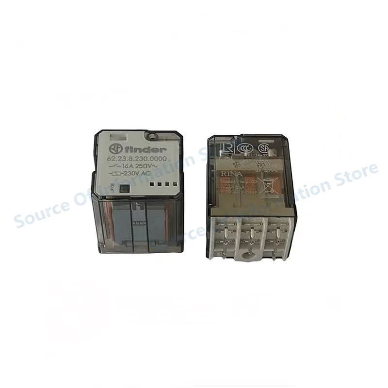 62.23.8.230.0000 Finder Relay 230VAC 11Pin 16A 100% New