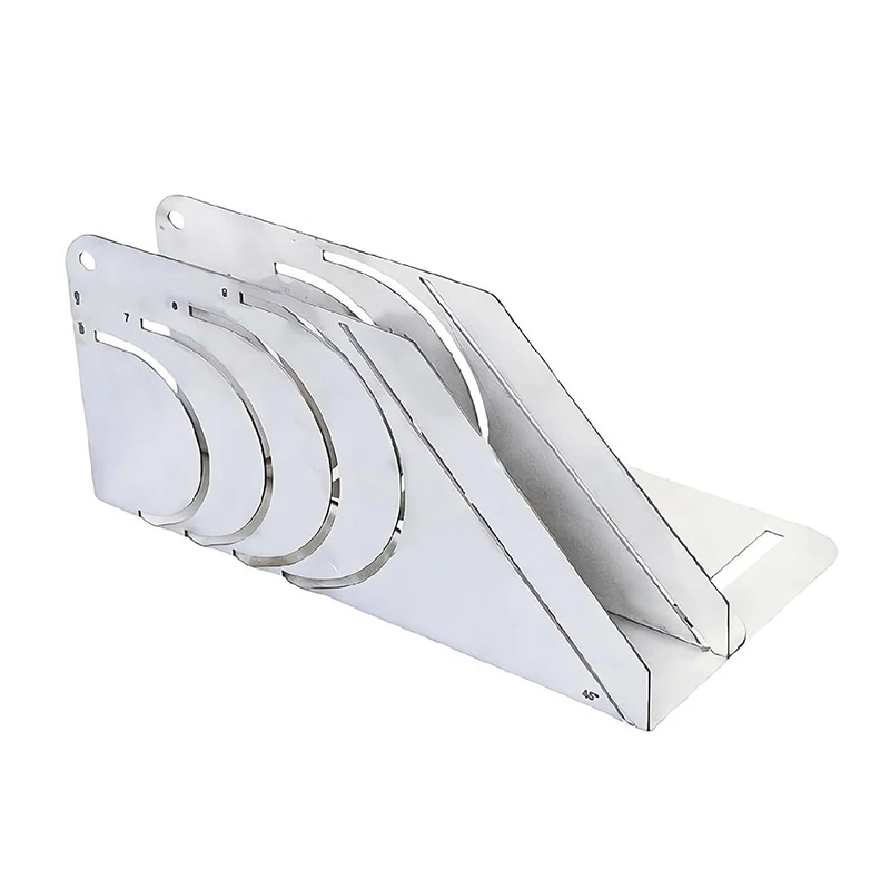 Professional Foam Pipe Cutter Tool Precision 45° Rubber Insulation Pipe Cutter Adjustable Size Cutting Fixture Pipe Cutting Tool