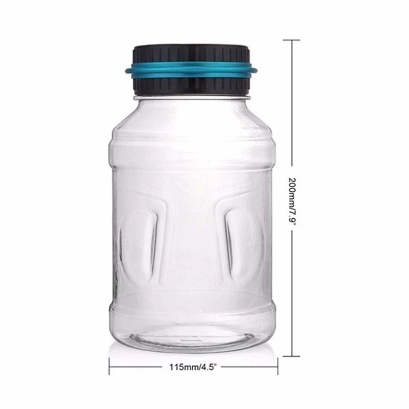 1 Piece Money Box Jar Coin Money Box Coins Storage Box Jar 1.8L Counter Electronic Digital LCD Counting C
