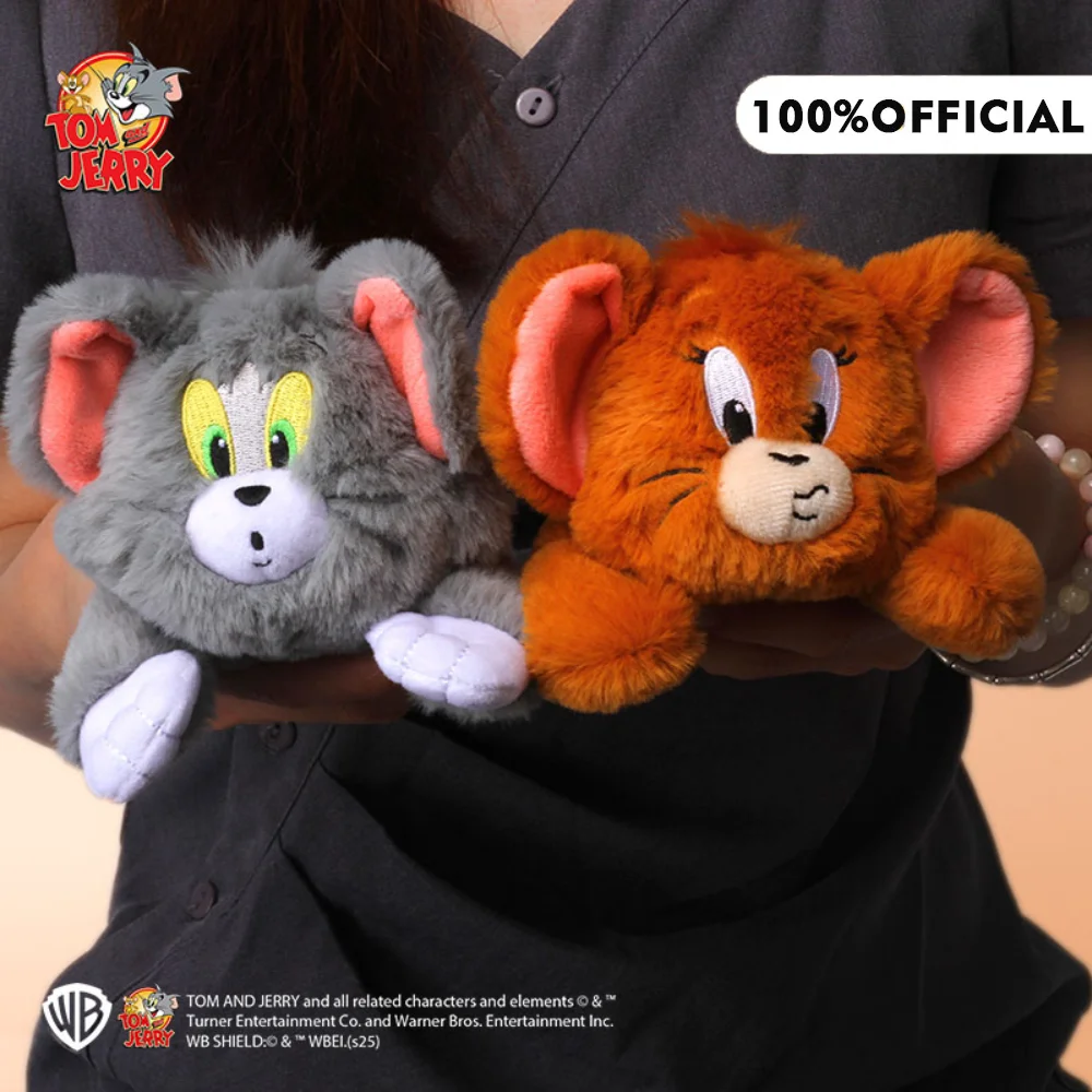 

Натуральная классическая аниме Том и Джерри, плюшевая кукла, украшение, каваи, мультяшная мышь, защита на запястье, подходит для студентов, подарков для девочек