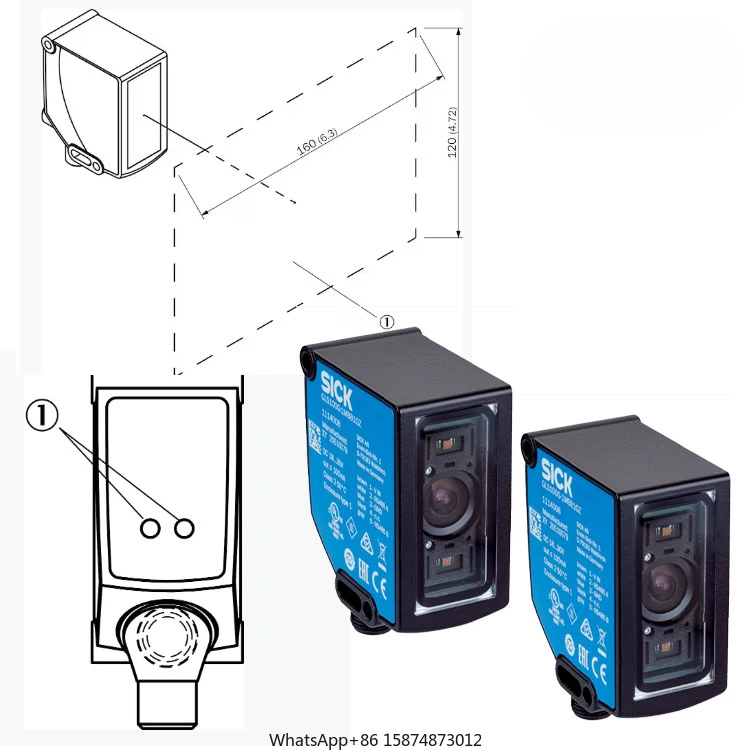 Czytnik kodów SICK na podstawie obrazów 1116319   GLS100G-1MBB1FZ
