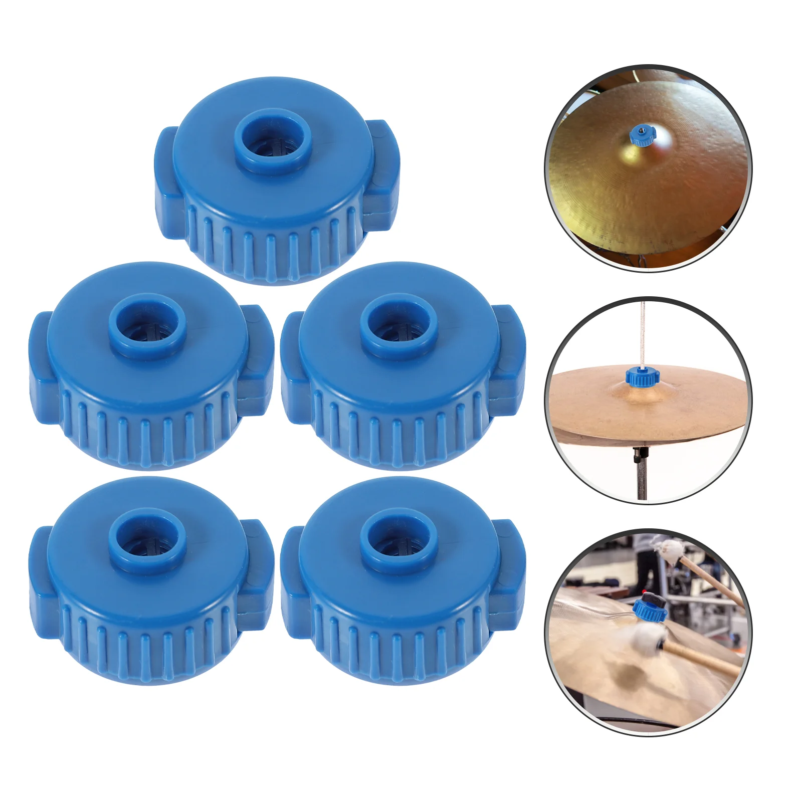 5 Pcs Cymbal Quick Release Cap Assembly Nuts Replacement Parts Kit Drum Kits Clutch Durable Accessories