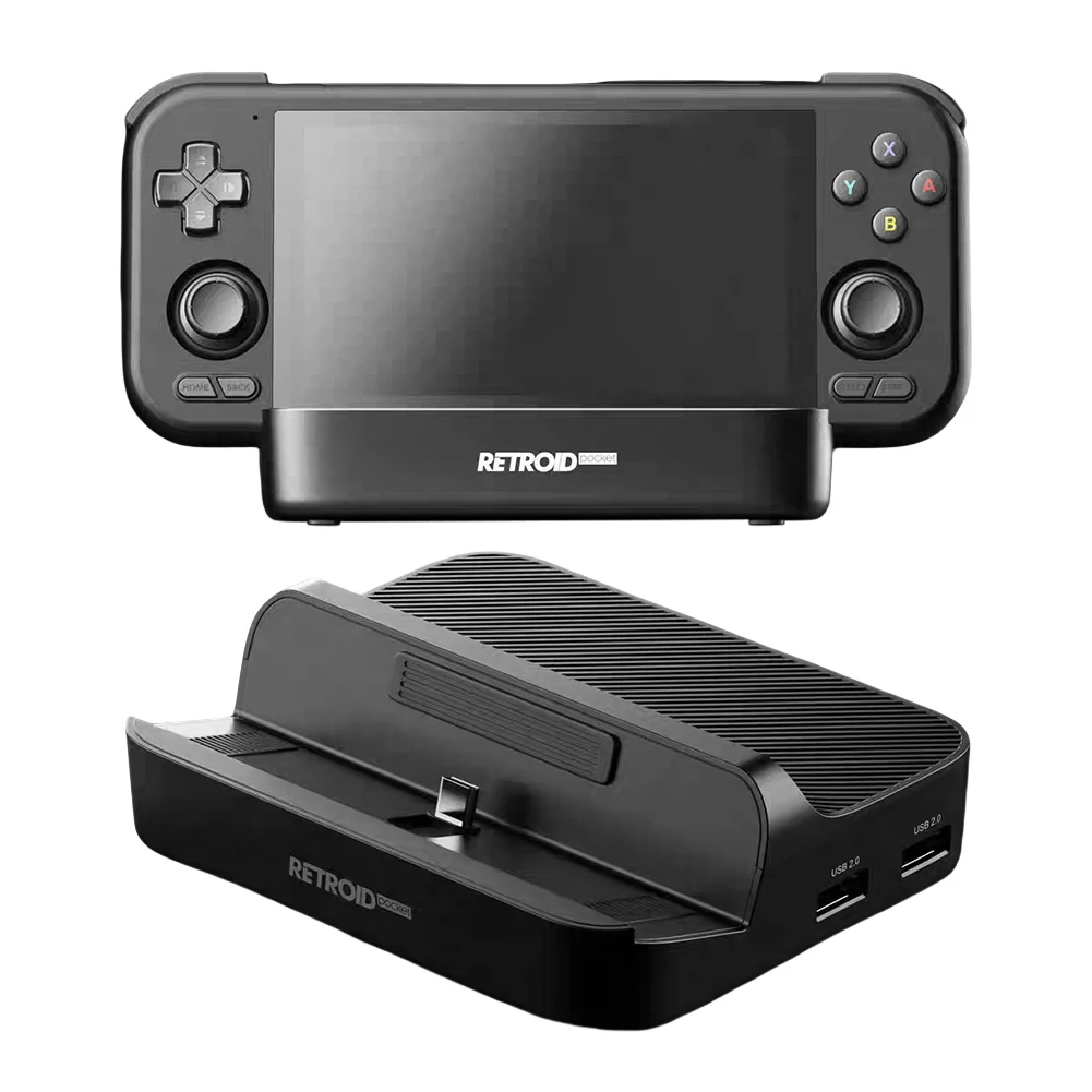 

7-In-1 Charging Dock for Retroid Pocket 5 Charger Dock Station PD Charging HDMI-Compatible 3*USB3.0 2*USB2.0 for RP5 RP4 Pro RP4