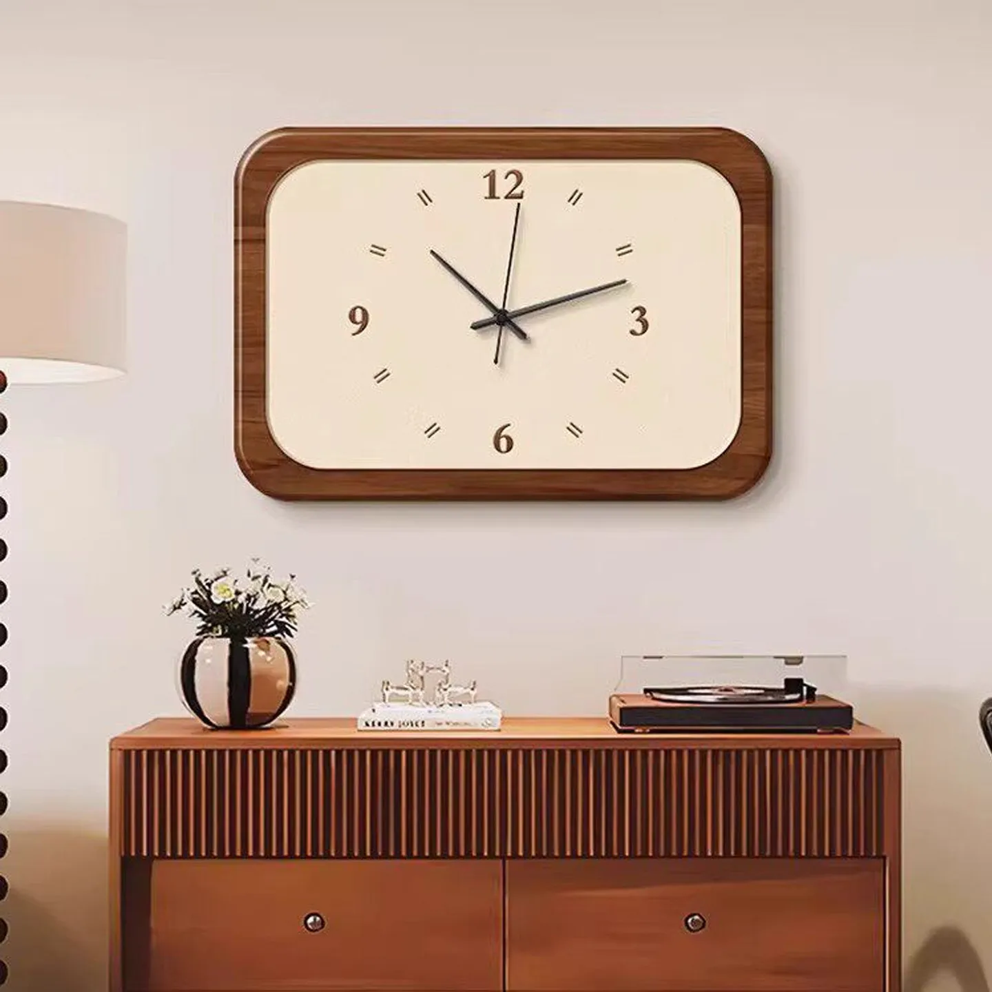Interior Noiseless Wall Clook Beautiful Seating Room Modern Wall Clook Minimlist Nordic Office Relogio De Parede Wall Decor