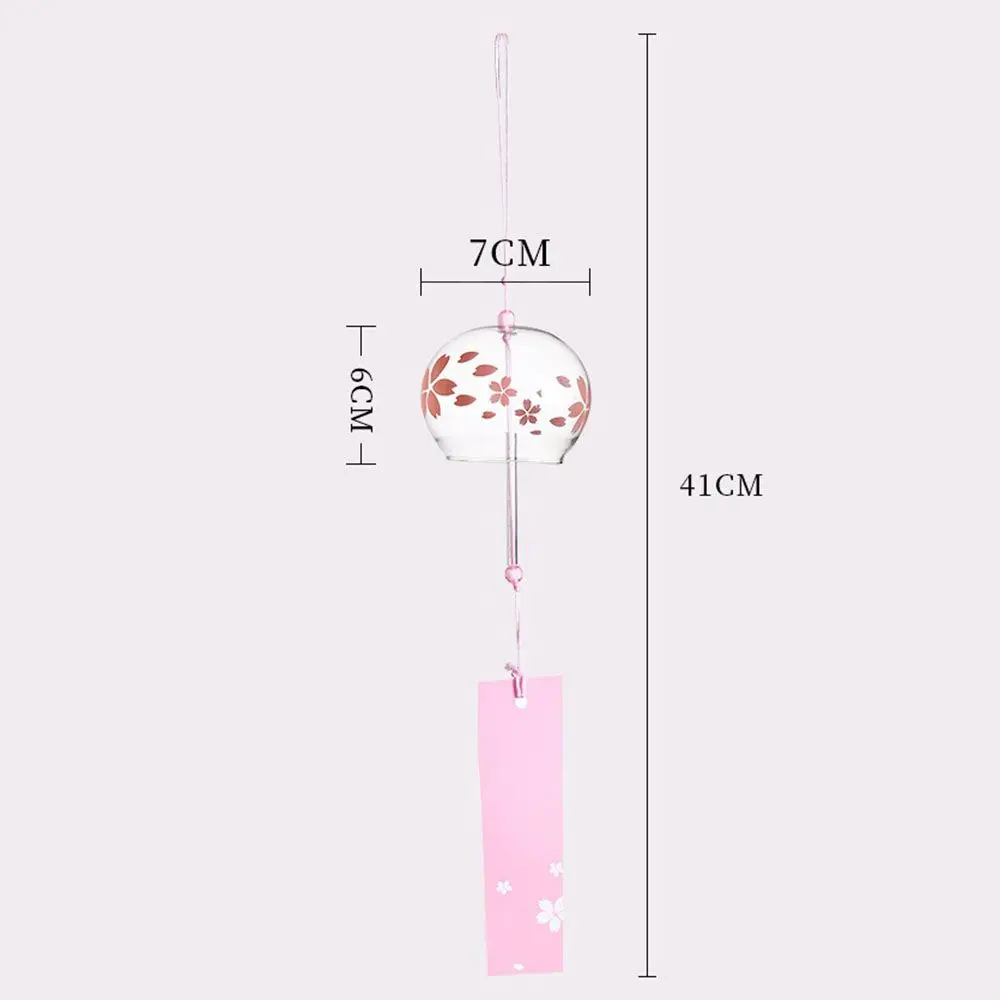 Picture 7: 1PC Wind Bell Japan Wind Chimes Handmade Glass Furin Spa Kitchen Office Decor japanese room decor For Home Decoration Party Tool