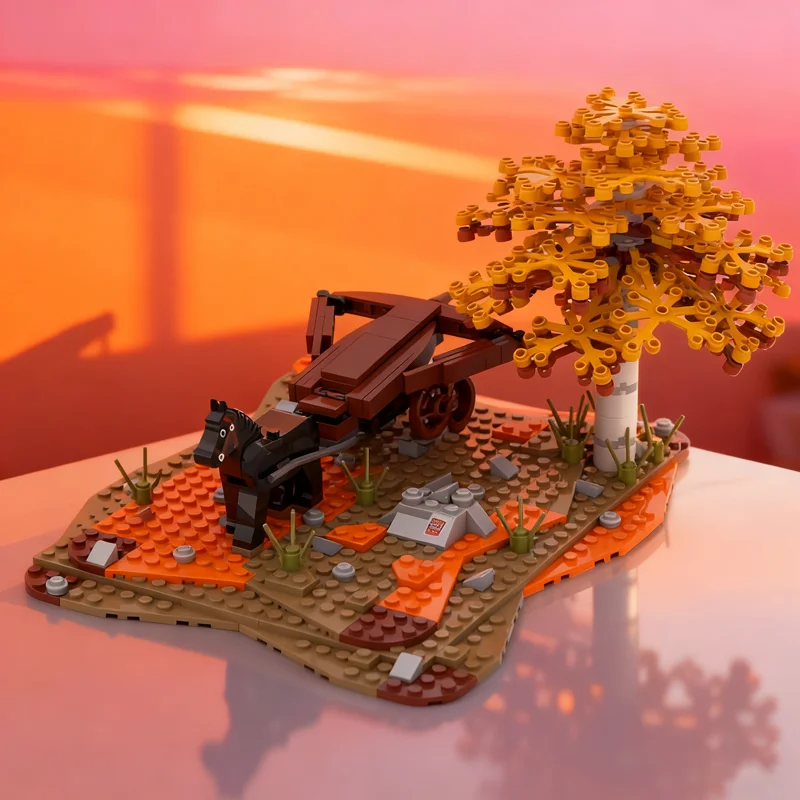 

328 шт. MOC Баллистические воины, модель строительных блоков, сборка игрушек «сделай сам», креативная идея, образование, кирпич, Рождественский подарок, детский день рождения