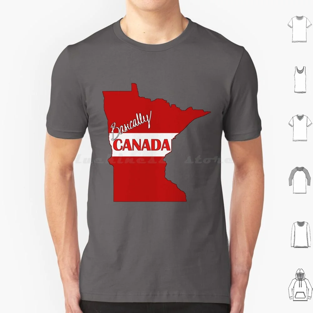Camiseta de Canadá 6XL de algodón, fresca y moderna, Minnesota Home Mn Itasca Itasca State Park Viking Canada Maple Leaf Ope Uufda Oofda
