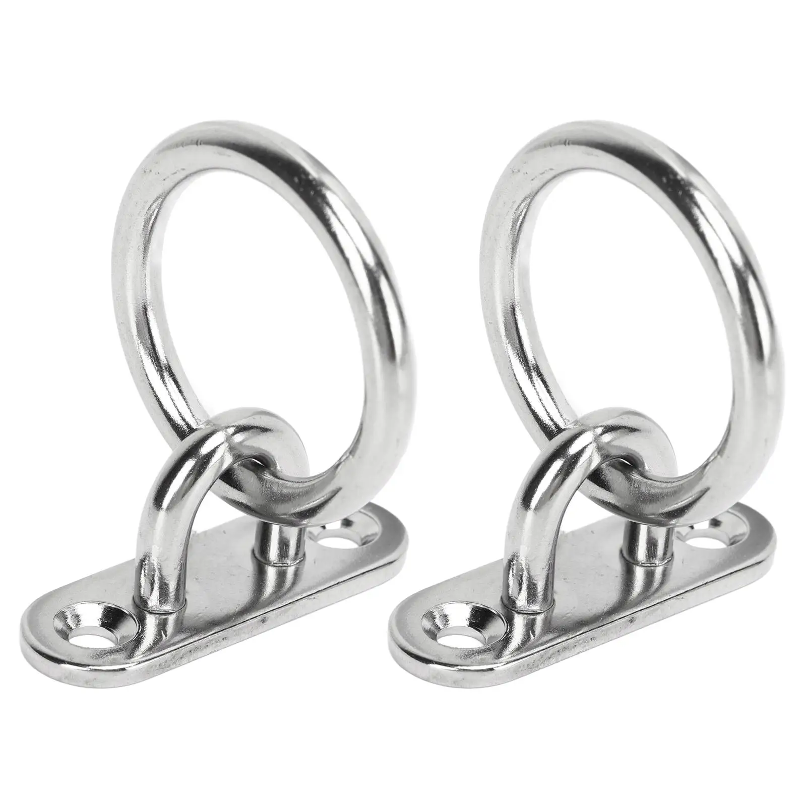 

Stainless Steel Heavy Duty Hooks Pad Eye Plate for Bags High Strength