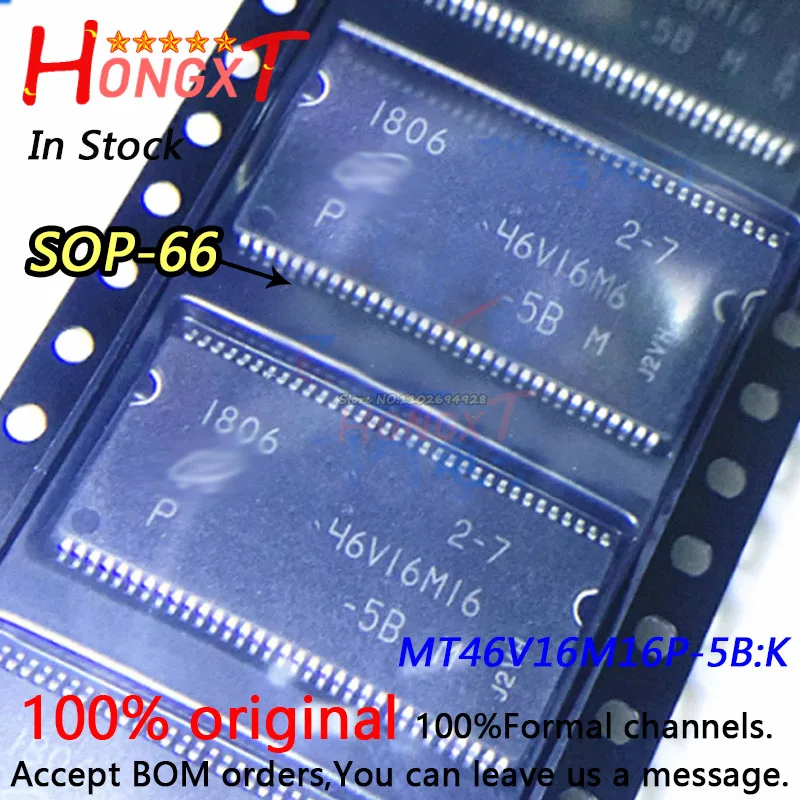 

(10PCS)100% New MT46V16M16P-5B:K MT46V16M16P MT46V16M16P-5B sop-66 Chipset.