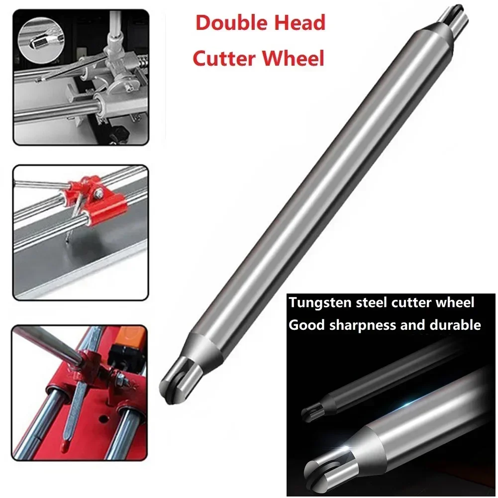 Porcelain Scoring Wheel Manual Double Head Tile Cutter Bar For Cutting Machine Replacement Glass Hand Power Tool Accessories